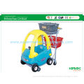 Oem Supermarket Kids Shopping Trolley Series Hbe-k-6 With Baskets